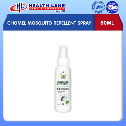 CHOMEL MOSQUITO REPELLENT SPRAY 80ML