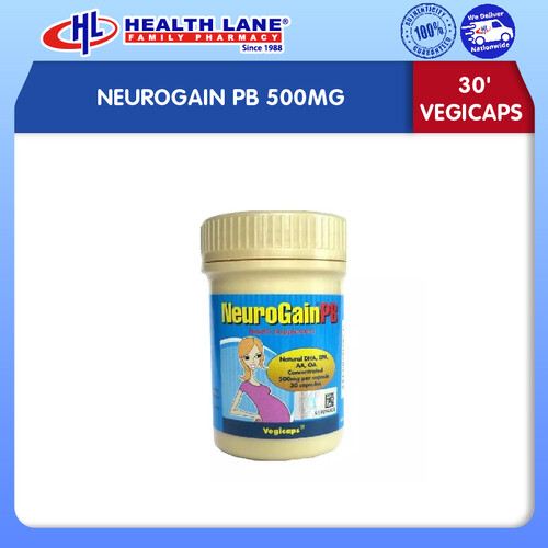 NEUROGAIN PB 500MG (30'VEGICAPS)