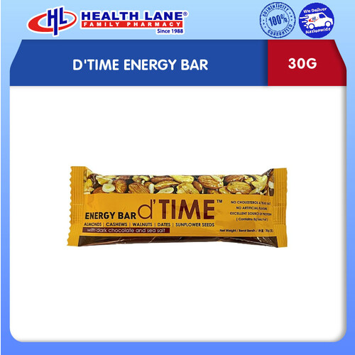 D'TIME MIXED NUTS BAR (30G)