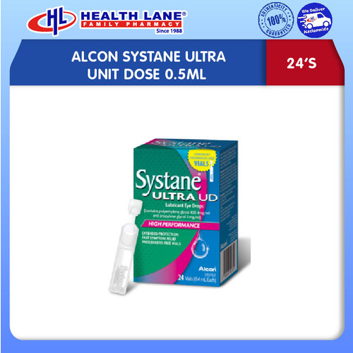 ALCON SYSTANE ULTRA UNIT DOSE (0.5MLx24) - EXP DATE:12/2025