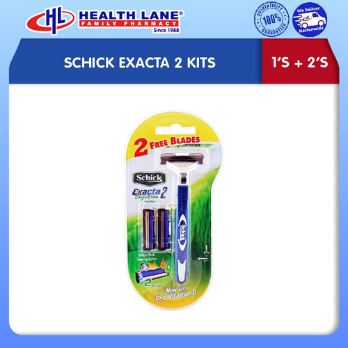SCHICK EXACTA 2 KITS 1'S+2'S