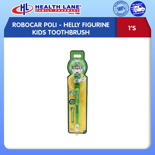 ROBOCAR POLI- HELLY FIGURINEKIDS TOOTHBRUSH 1'S