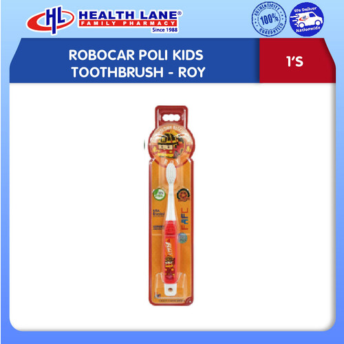 ROBOCAR POLIKIDS TOOTHBRUSH- ROY 1'S