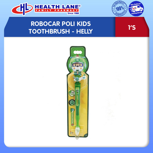 ROBOCAR POLIKIDS TOOTHBRUSH- HELLY 1'S