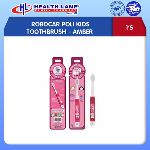 ROBOCAR POLIKIDS TOOTHBRUSH- AMBER 1'S