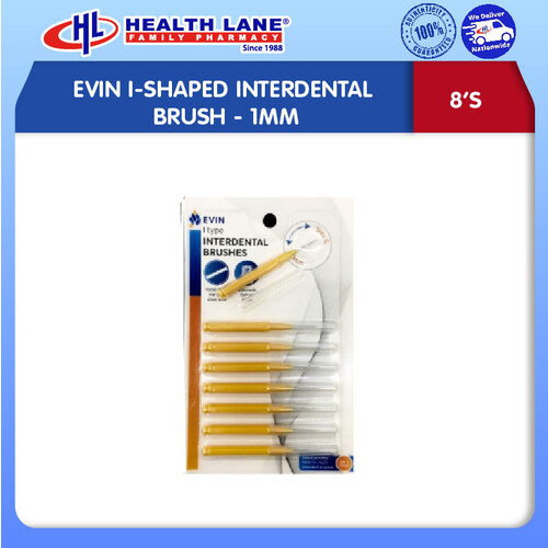 EVIN I-SHAPED INTERDENTAL BERUS- 1MM (8'S)