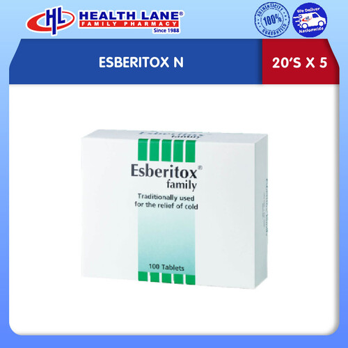 ESBERITOX FAMILY TAB (20'Sx5)