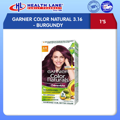 GARNIER COLOR NATURAL 3.16- BURGUNDY
