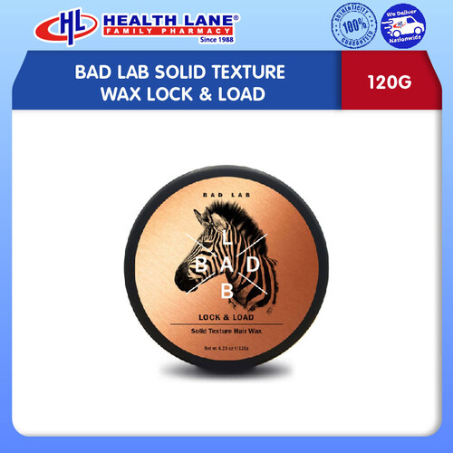BAD LAB SOLID TEXTURE WAX LOCK & LOAD (120G)
