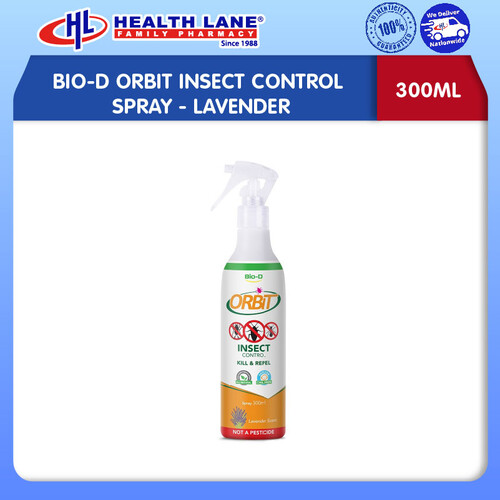 BIO-D ORBIT INSECT CONTROL SPRAY- LAVENDER (300ML)