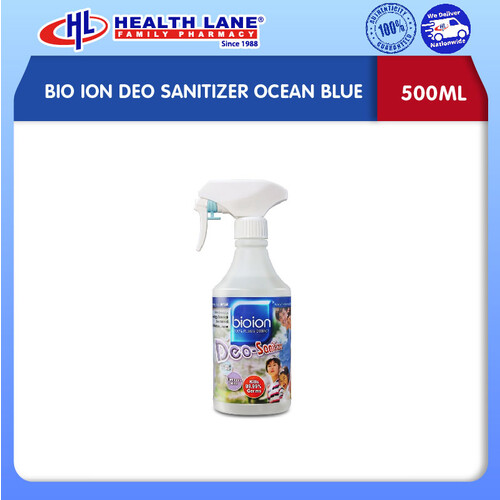 BIO ION DEO SANITIZER OCEAN BLUE (500ML)