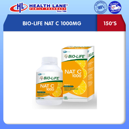 BIO-LIFE NAT C 1000MG (150'S)
