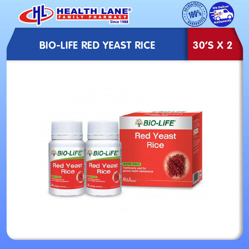 BIO-LIFE RED YEAST BERAS (30'SX2)