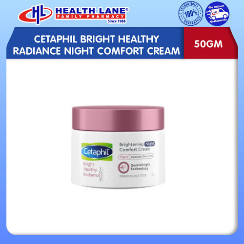 CETAPHIL BRIGHT HEALTHY RADIANCE NIGHT COMFORT CREAM (50GM)