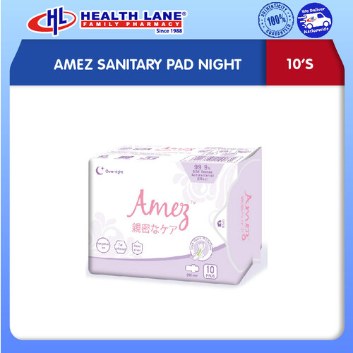AMEZ SANITARY PAD NIGHT (10'S)