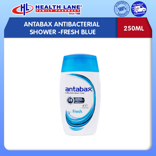 ANTABAX ANTI-BACTERIAL SHOWER-FRESH BLUE (250ML)