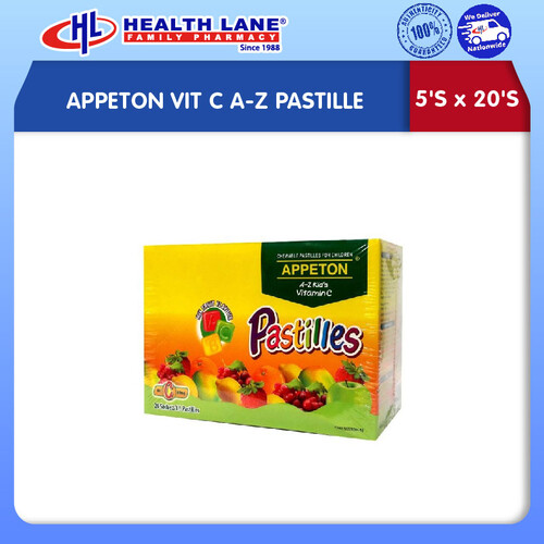 APPETON VIT C A-Z PASTILLE (20'S)