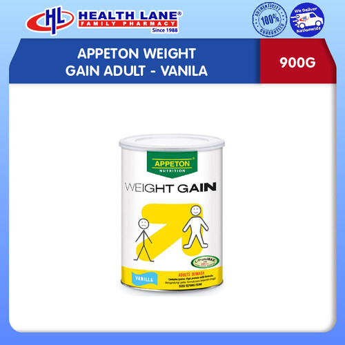 APPETON WEIGHT GAIN ADULT- VANILLA (900G)