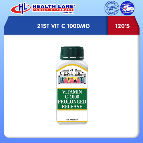 21ST VIT C 1000MG (120'S)