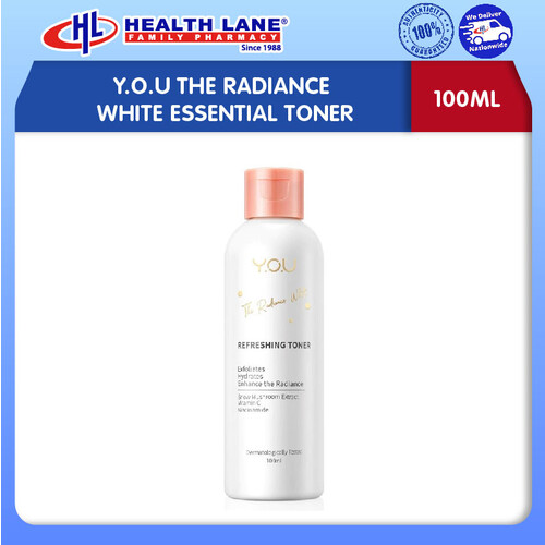 Y.O.U THE RADIANCE WHITE ESSENTIAL TONER 100ML