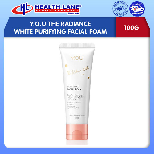 Y.O.U THE RADIANCEWHITEPURIFYING FACIAL FOAM 100G