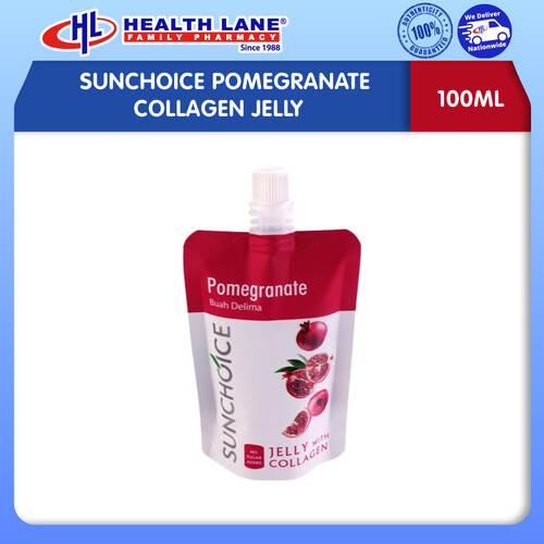 SUNCHOICE POMEGRANATE COLLAGEN JELLY 100ML