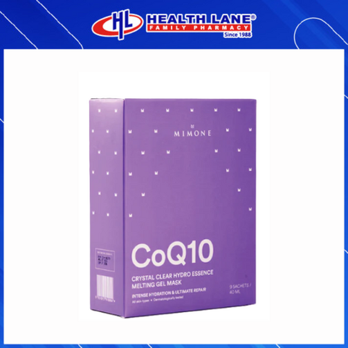 MIMONE COQ10 ESSENCE GEL MASK 40ML (BOX) 9'S