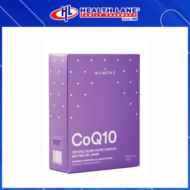 MIMONE COQ10 ESSENCE GEL MASK 40ML (BOX) 9'S