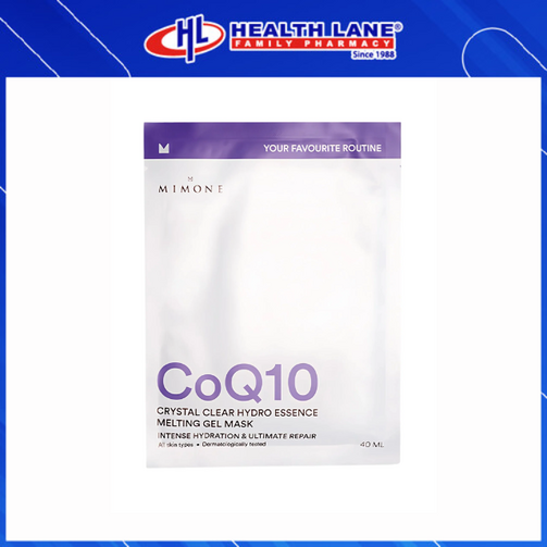 MIMONE COQ10 ESSENCE GEL MASK 40ML 1'S 