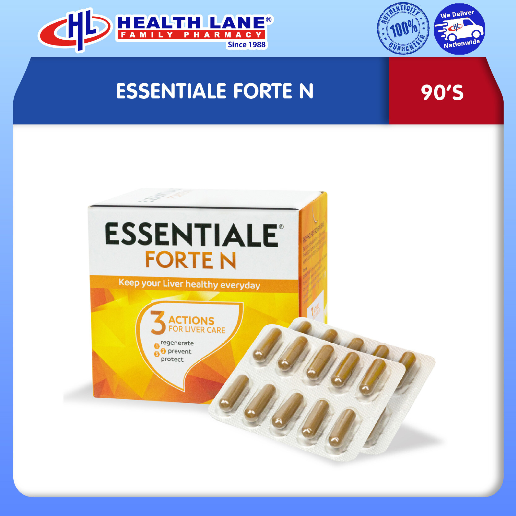 ESSENTIALE FORTE N 90'S