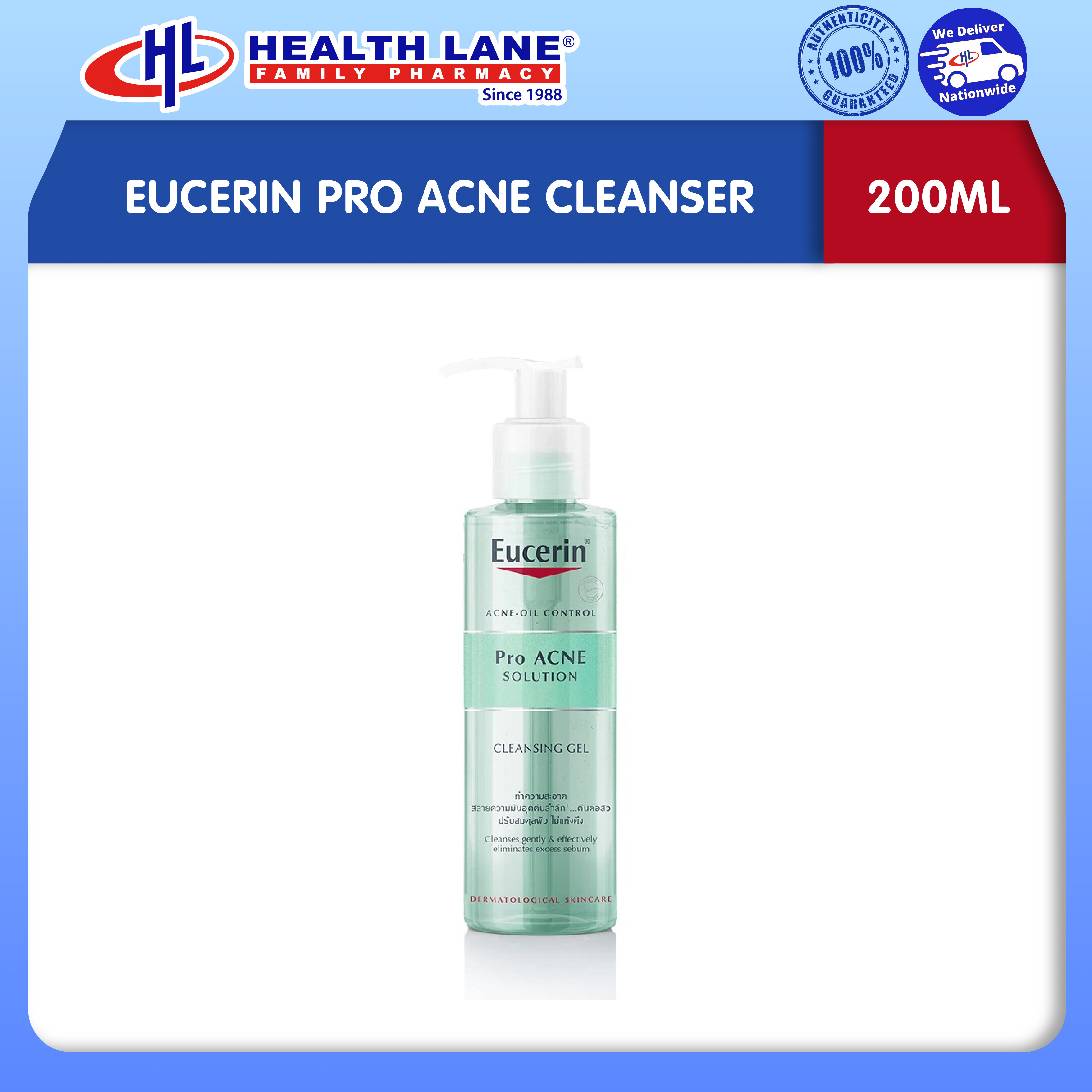 EUCERIN PRO JERAWAT PENCUCI 200ML
