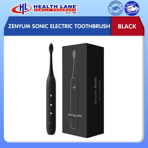 ZENYUM SONIC ELECTRIC TOOTHBRUSH - BLACK