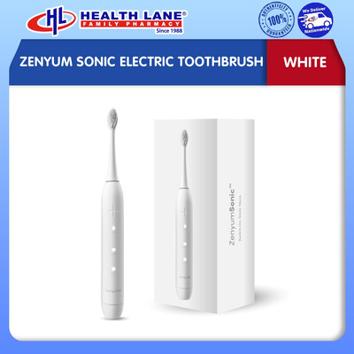 ZENYUM SONIC ELECTRIC TOOTHBRUSH - WHITE