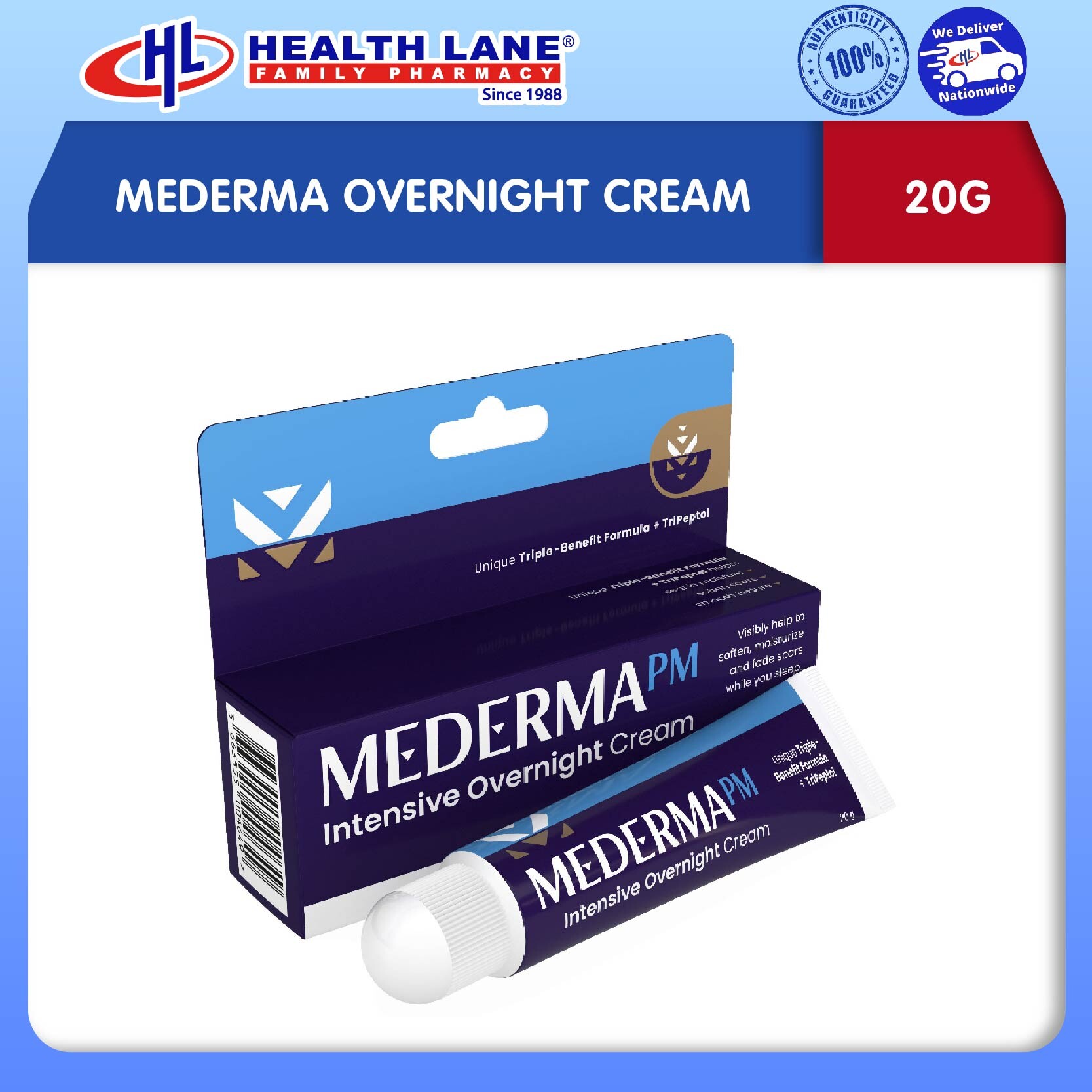 MEDERMA OVERKRIM MALAM (20G)