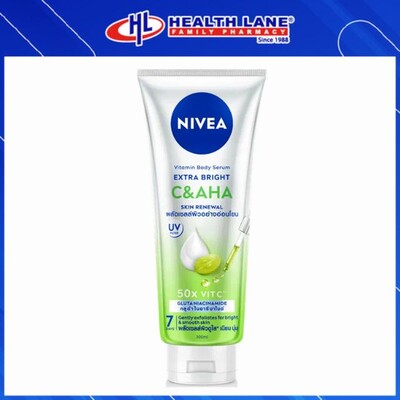 NIVEA BODY EXTRA BRIGHT C & AHA VITAMIN BODY SERUM 300ML