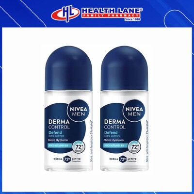 NIVEA DEO (MEN) DERMA CONTROL DEFEND RO 50MLX2