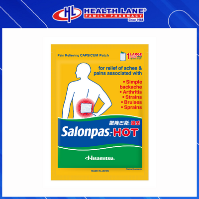 SALONPAS HOT PATCH 1'S