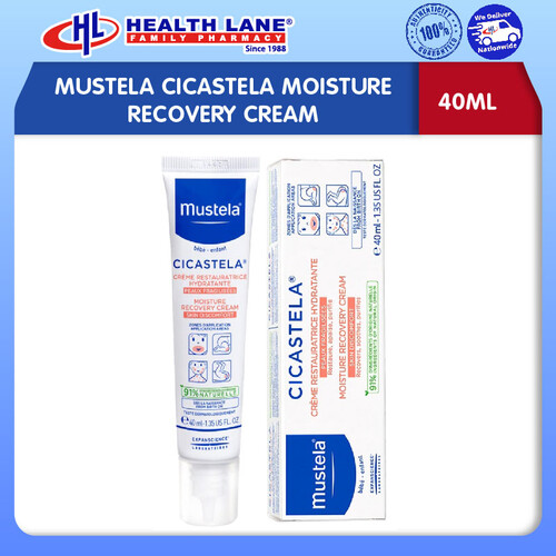 MUSTELA CICASTELA MOISTURISING RECOVERY CREAM 40ML