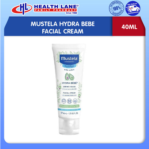 MUSTELA HYDRA BEBE FACIAL KRIM 40ML