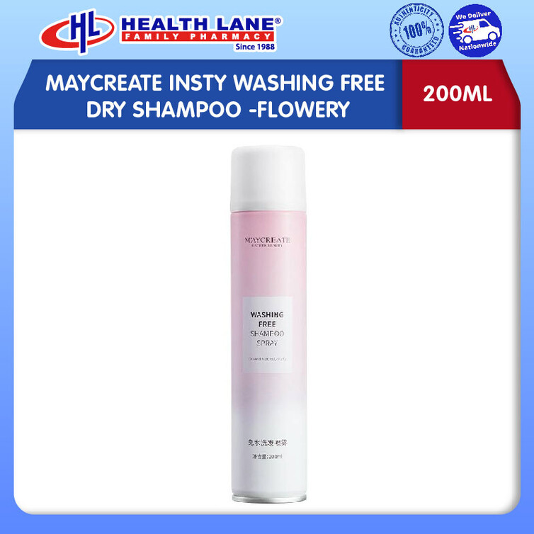 MAYCREATE INSTY SABUNING FREE DRY SYAMPU (200ML)-WILD BLUEBELL