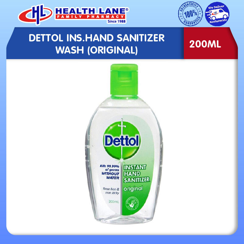 DETTOL INS.HAND SANITIZER SABUN (ORIGINAL) 200ML