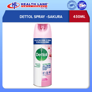 DETTOL SPRAY -SAKURA 450ML 