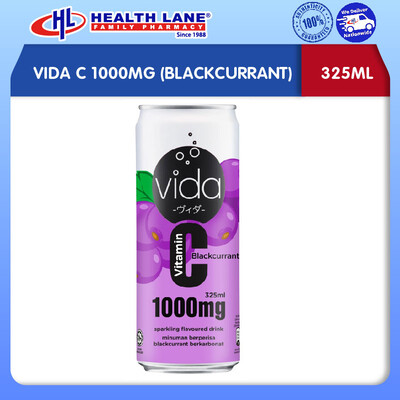 VIDA C 1000MG (BLACKCURRANT) 325ML