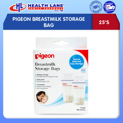 PIGEON BREASTMILK STORAGE BAG (25'S)