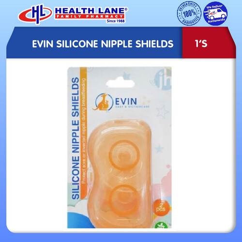 EVIN SILICONE NIPPLE SHIELDS
