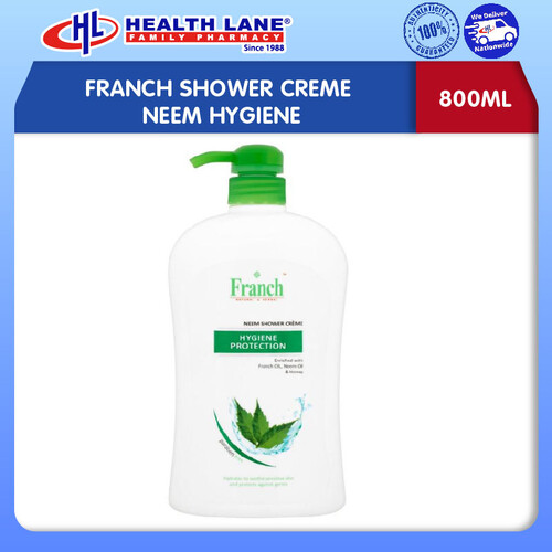FRANCH SHOWER CREME NEEM HYGIENE (800ML)