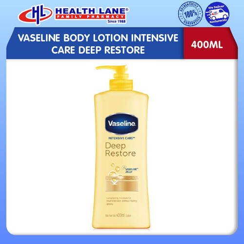 VASELINE BODY LOTION INTENSIVE CARE DEEP RESTORE (320ML)