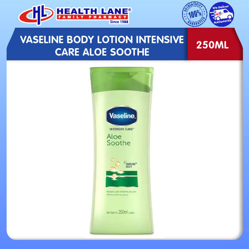 VASELINE BODY LOTION INTENSIVE CARE ALOE SOOTHE 220ML