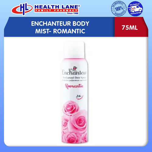 ENCHANTEUR BODY MIST- ROMANTIC (75ML)