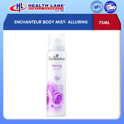 ENCHANTEUR BODY MIST- ALLURING (75ML)